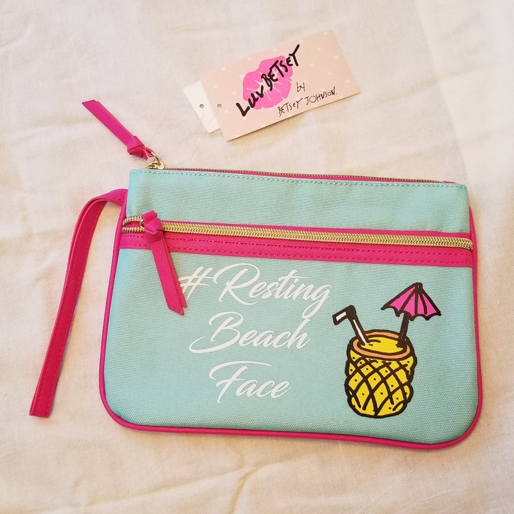 Betsey Johnson Wristlet-NWT